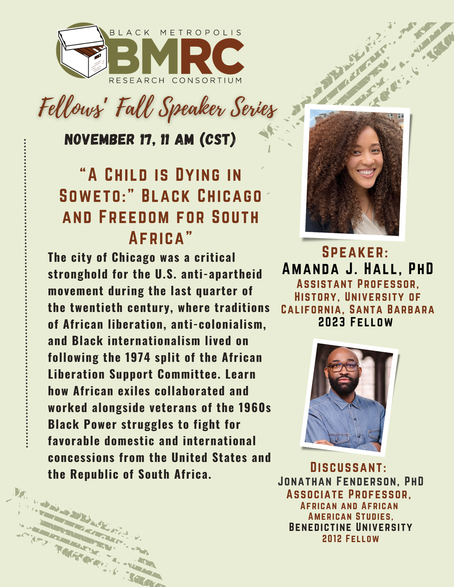 2023 BMRC Fellows Fall Speakers Series_ #8 - NOV 17_flyer